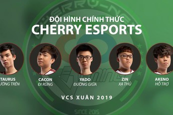 LMHT: Không thể trụ hạng VCS, Cherry Esports đã chính thức biến mất khỏi làng Liên Minh Huyền Thoại Việt?