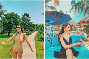 Ngắm nhan sắc bản sao của nữ thần Kim Tae Hee khi đến Hội An nghỉ dưỡng