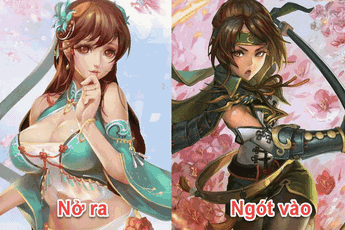 Tướng update lên "thần" kiểu gì mà người thì nở ra ngọt nước, kẻ thì “ngót" vào như Loli thế này?