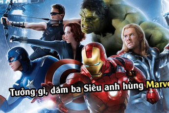 Chỉ vài click sẽ biến bạn thành siêu anh hùng Marvel, đi khoe bạn bè thì 'cực phẩm'