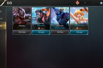 Liên Quân Mobile: Game thủ quốc tế choáng với cái giá 1 viên Đá Quý cho tướng Hayate