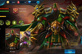 Không AFK, game thủ AOG được tặng FREE skin Quan Vũ, thay vì "thưởng thêm vàng" như Liên Quân Mobile