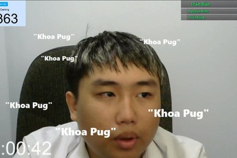 Một Youtuber Việt Nam quyết tâm nói "Khoa Pug" liên tục 10 tiếng để ủng hộ Khoa Pug