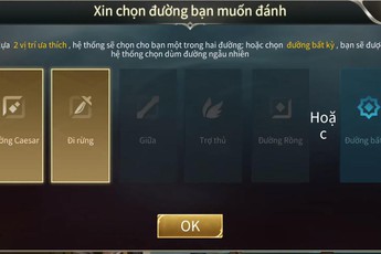 Liên Quân Mobile sắp áp dụng Cấm/Chọn từ rank Vàng 4, bổ sung tính năng chọn lane