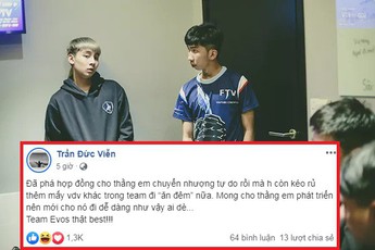 LMHT: Quản lý FTV bất ngờ lên tiếng tố EVOS Esports "đi đêm", dụ dỗ tuyển thủ?