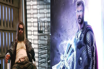 Thor "bụng bia" suýt chút nữa đã choảng nhau với Thor "6 múi" trong Avengers: Endgame