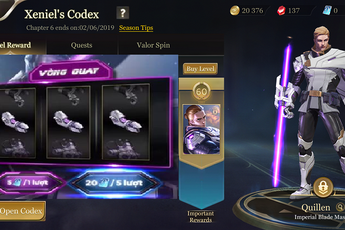 Liên Quân Mobile: Game thủ VN lại là người chi nhiều tiền nhất để có Quillen "Star Wars"