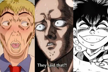 5 nhân vật có khuôn mặt biến thái vô liêm sỉ bậc nhất trong anime - manga