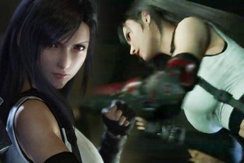 Cuối cùng thì Tifa xinh đẹp, nóng bỏng cũng xuất hiện trong Final Fantasy VII Remake