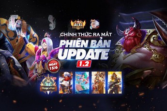 Chi tiết bản Update 1.2 AOG – Đấu Trường Vinh Quang: Hết Lag, sạch Ping, hai tướng ra mắt linh đình