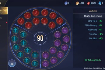 Liên Quân Mobile 3.0: Không cần Nick đạt cấp 30, game thủ vẫn lắp được đủ 30 ô ngọc