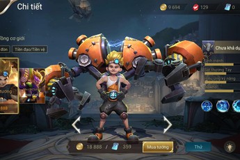 Liên Quân Mobile: Garena bị tố âm thầm sửa giá vàng của Thần Đồng Cơ Giới Max