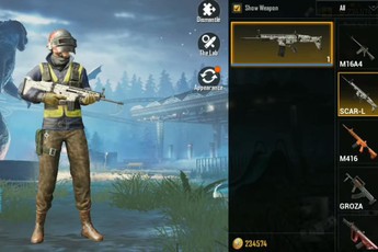 PUBG Mobile: Cách nhận FREE skin Kar98k Rugged và ScarL Dcamo chỉ sau 3 ngày