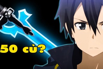 Thần kiếm của Kirito bán giá gần 50 triệu, có cả nội tại gây "mù mắt, điếc tai"