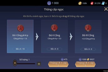 Liên Quân Mobile 3.0 dẹp mua/bán ngọc, chuyển sang cơ chế nâng cấp và phân rã