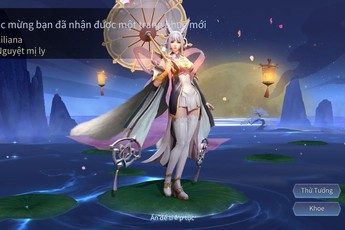 Liên Quân Mobile: Cơ hội nhận FREE Liliana Nguyệt Mị Ly khi đổi thưởng huy hiệu AWC