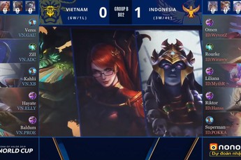 Thống trị Mobile Legends, nhưng người Indonesia cứ thi đấu Liên Quân Mobile là "tạch" sớm