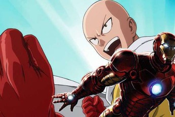 Tác giả One Punch Man vẽ Tony Stark và Peter Parker đang thi triển tuyệt kĩ "Kamehameha"