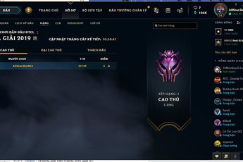 Đấu Trường Chân Lý: Xuất hiện cao thủ đầu tiên lên Cao Thủ máy chủ Việt Nam với tỉ lệ top1 bá đạo