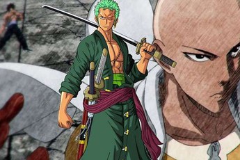 Saitama trong One-Punch Man và Zoro trong One Piece khi "hợp thể" trông sẽ thế nào?
