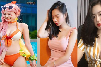 Liên Quân Mobile: Chiêm ngưỡng thân hình nóng bỏng của nữ cosplayer Airi Tiệc Bãi Biển