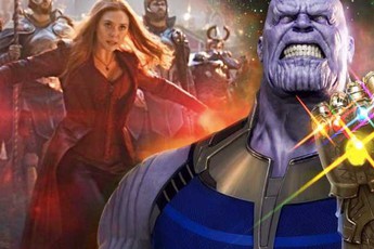 Nếu không có sự giúp sức của đội quân hùng mạnh, Thanos đã bị Scarlet Witch cho "ăn hành" ngập mặt