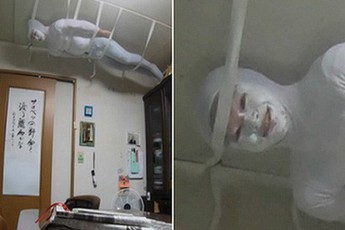 Bày trò với ông nội giả ma dọa bà nội, chàng YouTuber Nhật Bản nhận về cái kết cười đau cả bụng nhưng cũng gian nan phết