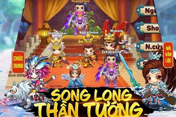 Tiểu Tiểu Tam Quốc Chí: Update 6.0 - Song Long Thần Tướng chính thức ra mắt, tặng giftcode