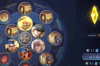 Liên Quân Mobile: Vòng quay ở các nước chỉ "max" Vận May là 120, thưởng Vàng và tướng cũng nhiều hơn