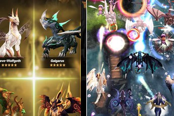 DragonSky: Idle & Merge - Game mobile idle RPG với bối cảnh "đại chiến Rồng" cực thú vị