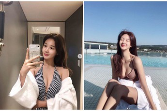 Gái xinh xứ Hàn mặt thiên thần body cực phẩm: Vẫn khoe đường cong nhưng lại nửa kín nửa hở khiến anh em nhức mắt