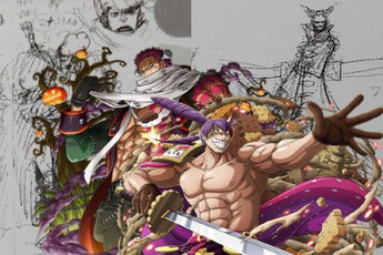 One Piece: Bất ngờ với thiết kế và trái ác quỷ ban đầu của 3 Tư lệnh ngọt băng Big Mom