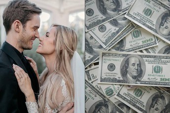 Đám cưới cực xịn xò của PewDiePie và Marzia trị giá tới... 3,5 tỷ đồng