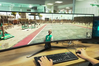 Trải nghiệm màn hình gaming Asus ROG Strix XG49V: Chơi trò gì cũng như đang 'hack map'