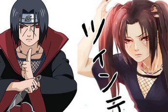 Naruto: Phiên bản "chuyển giới" nóng bỏng của các mỹ nam tộc Uchiha có làm fan lo lắng