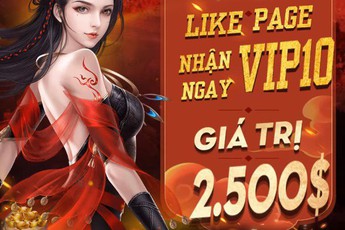 Ấn định ra mắt trong tháng 09, Tiêu Dao Mobile tặng hẳn Vip 10 trị giá 2.500$ cho người chơi ngay ngày đầu tiên