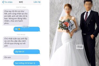 Người yêu cũ mời cưới, cô gái bất ngờ khi vào Facebook xem cô dâu: Linh cảm năm xưa đã đúng!