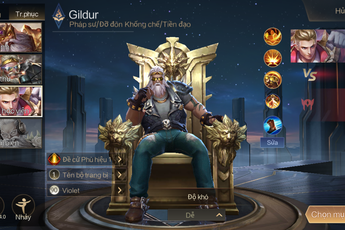 Liên Quân Mobile: Game thủ sốc nặng, Gildur Học Đường trông chẳng khác gì skin Phượt Thủ