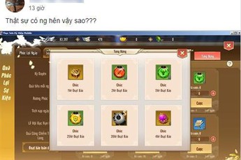 Sự cố hi hữu khiến hàng trăm game thủ “sồn sồn” tố NPH cài “cháu ông chú XYZ” vào hốt đồ event