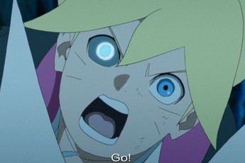 Jougan của Boruto được kích hoạt mỗi khi tiếp xúc với chiều không gian khác?