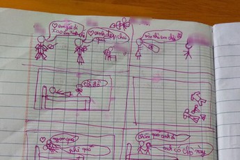 Học Youtube, cậu bé 8 tuổi vẽ ảnh "người lớn" vào vở bị cô giáo bắt được, mời phụ huynh và cái kết đắng lòng