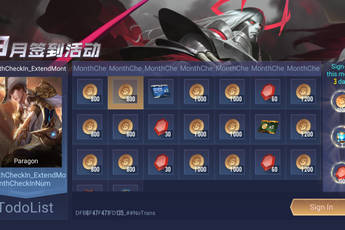 Liên Quân Mobile làm mới giao diện thưởng "Đăng nhập hằng ngày", quà tặng hấp dẫn hơn