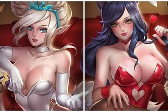 Đam mê LMHT và gái xinh, game thủ có tâm làm hẳn một chuỗi ảnh gợi cảm về các vị tướng như thế này đây