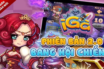 iGà ra mắt phiên bản Big Update 2.0