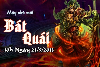 Nhật Nguyệt Thần Kiếm tặng Gift Code mừng server mới Bát Quái