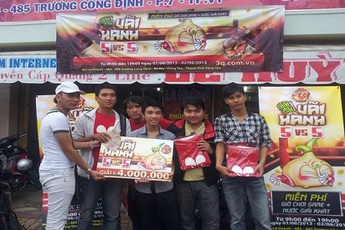 Chiến đội 3F: “Chúng tôi sẽ cho Bá Đạo ăn hành!”