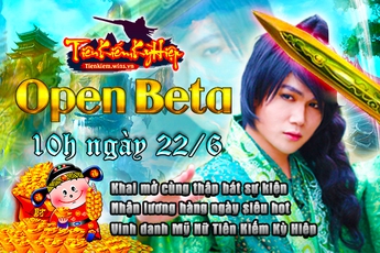 Tiên Kiếm Kỳ Hiệp chính thức Open Beta, tặng 300 gift code