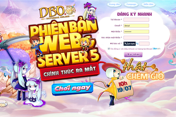 DBO lập tức ra mắt phiên bản web, dập tắt lời đồn không hay