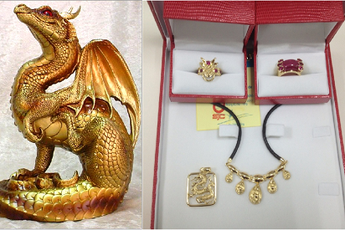 FPT Online làm tượng rồng bằng vàng tặng cho game thủ TLBB3
