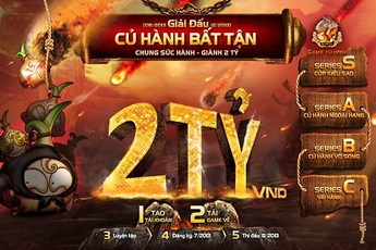 Củ Hành: Vòng loại giải đấu 02 tỷ khai mạc ngày 04/8